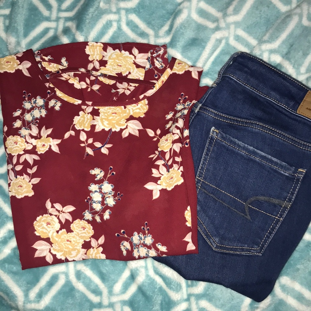 floral top